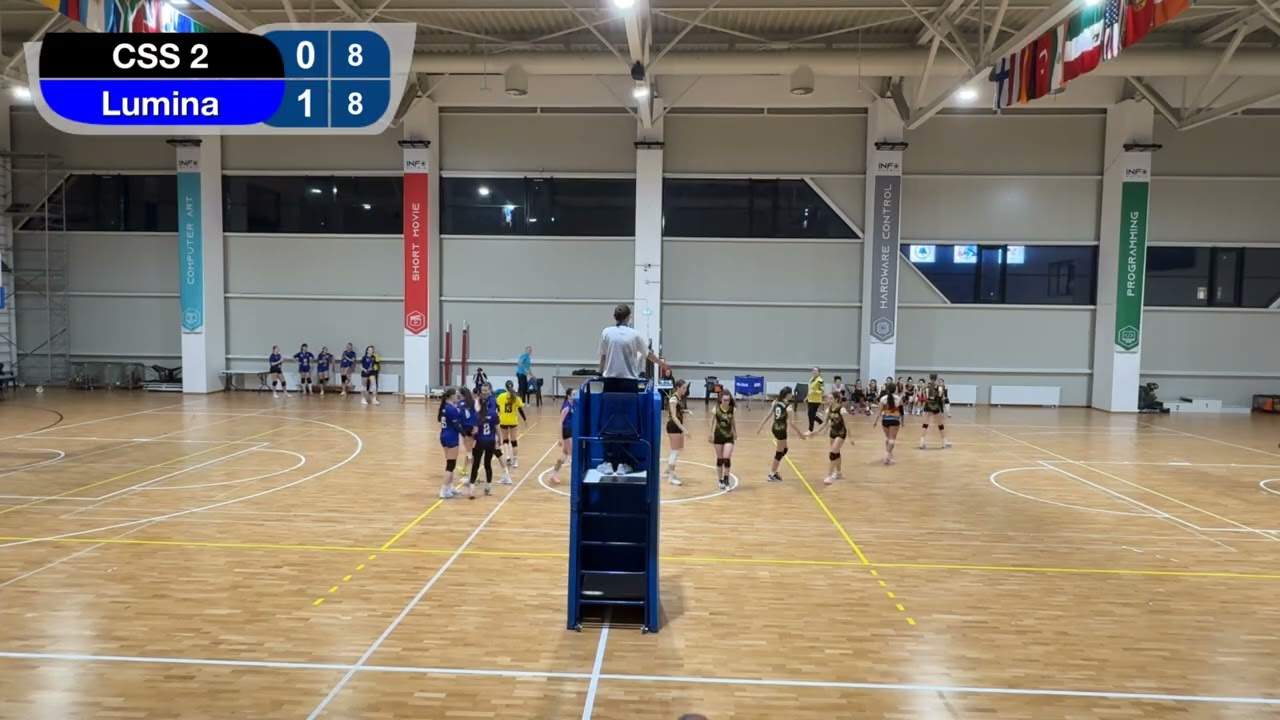 4K / Volei feminin U17 / Campionat Municipal Open 25/26 / CSS 2 - Lumina Wolves / Set 2