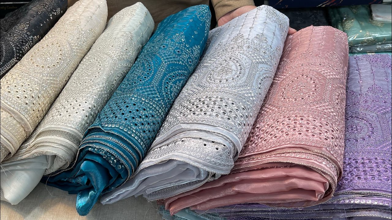 Lava Silk | Wedding Dresses | Sheesha Silk | Chikankari Silk Dresses 