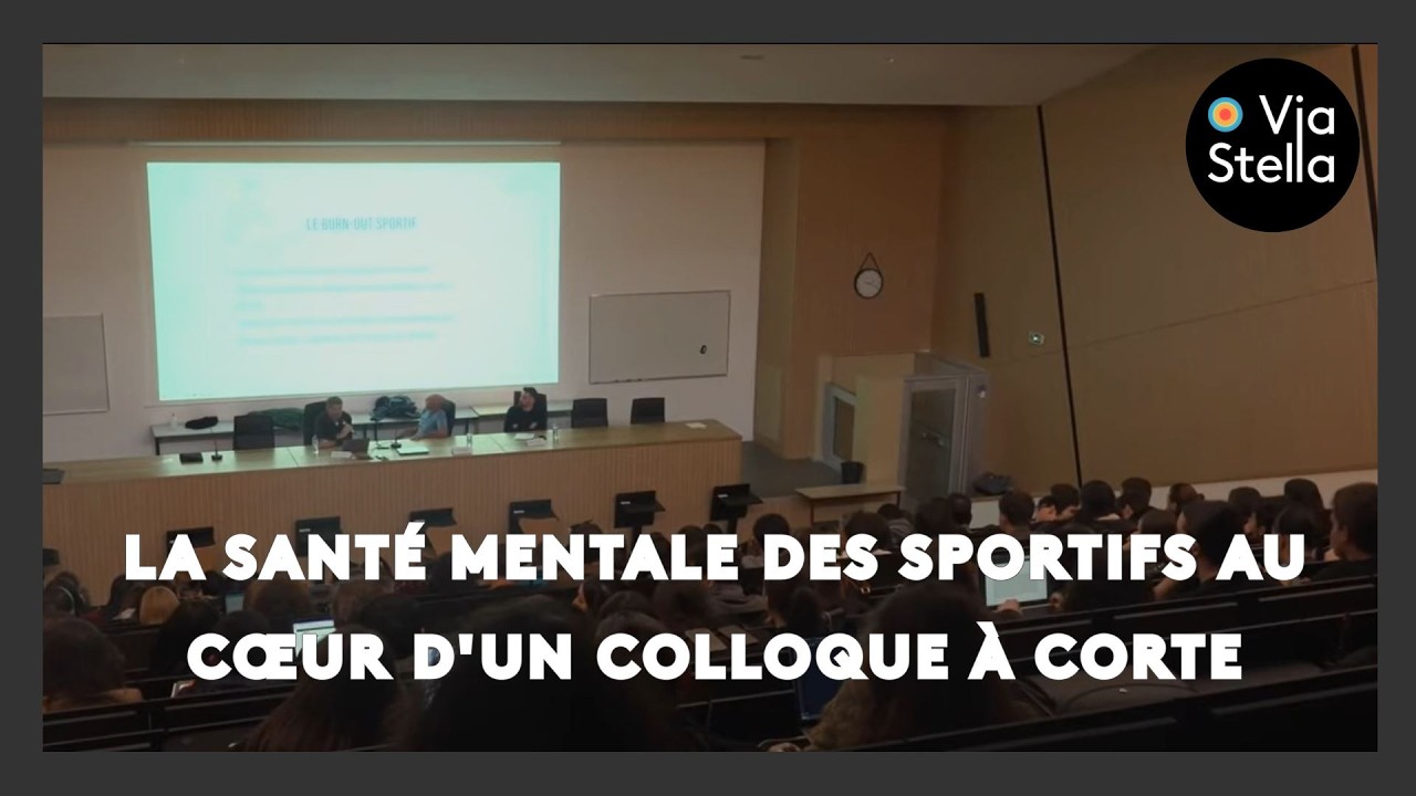 La santé mentale des sportifs au cœur d'un colloque à Corte