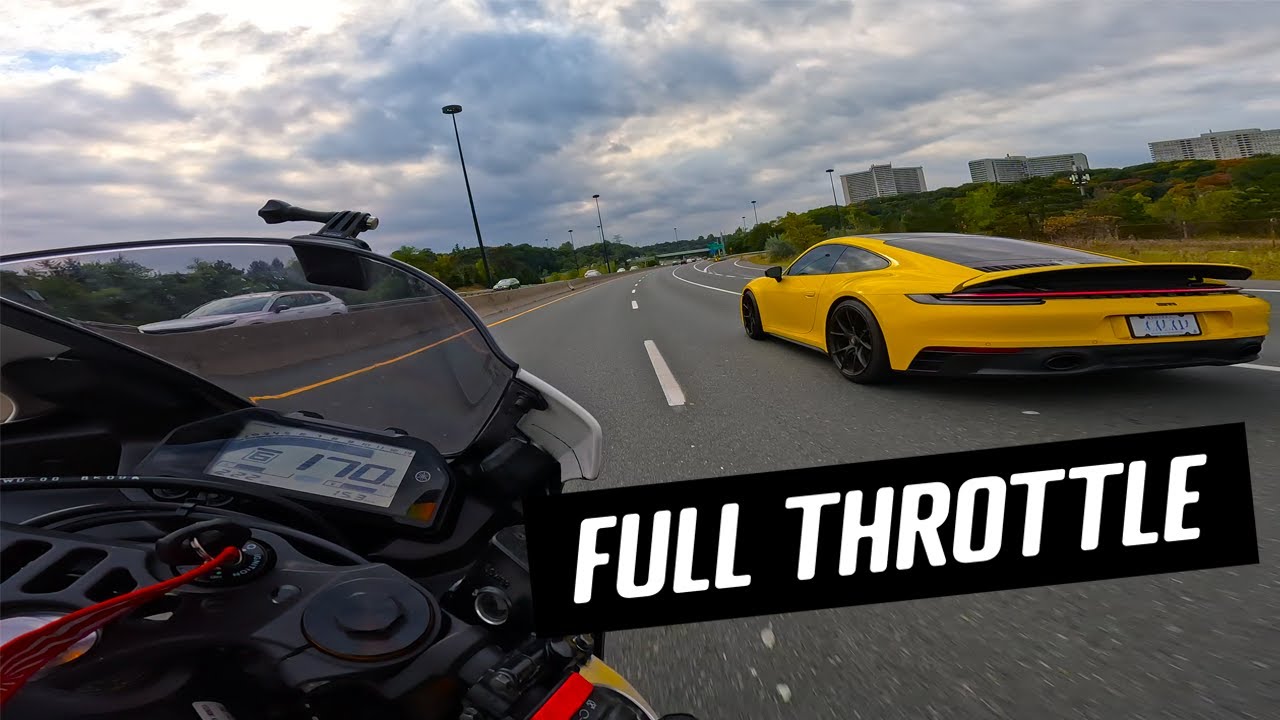 Yamaha R3 Chill Highway Ride