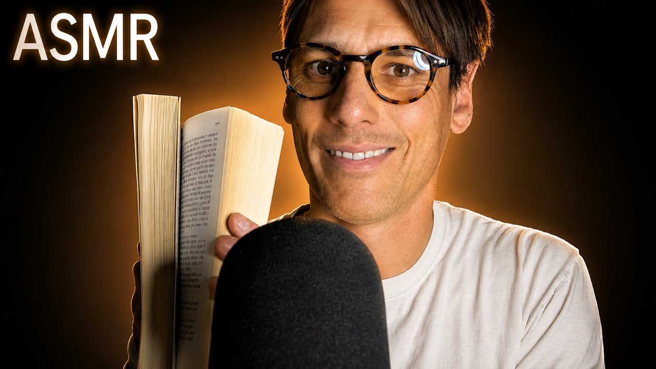 ASMR FR 📚 Papa Écureuil squatte ma chaîne pour une lecture chuchotée de Marcel Proust !