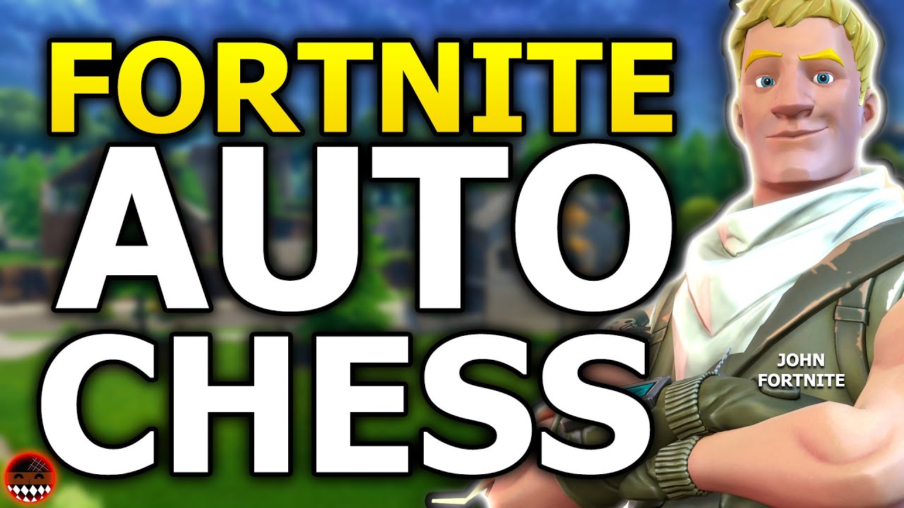 New Game Mode? Fortnite AUTO CHESS By EPIC GAMES