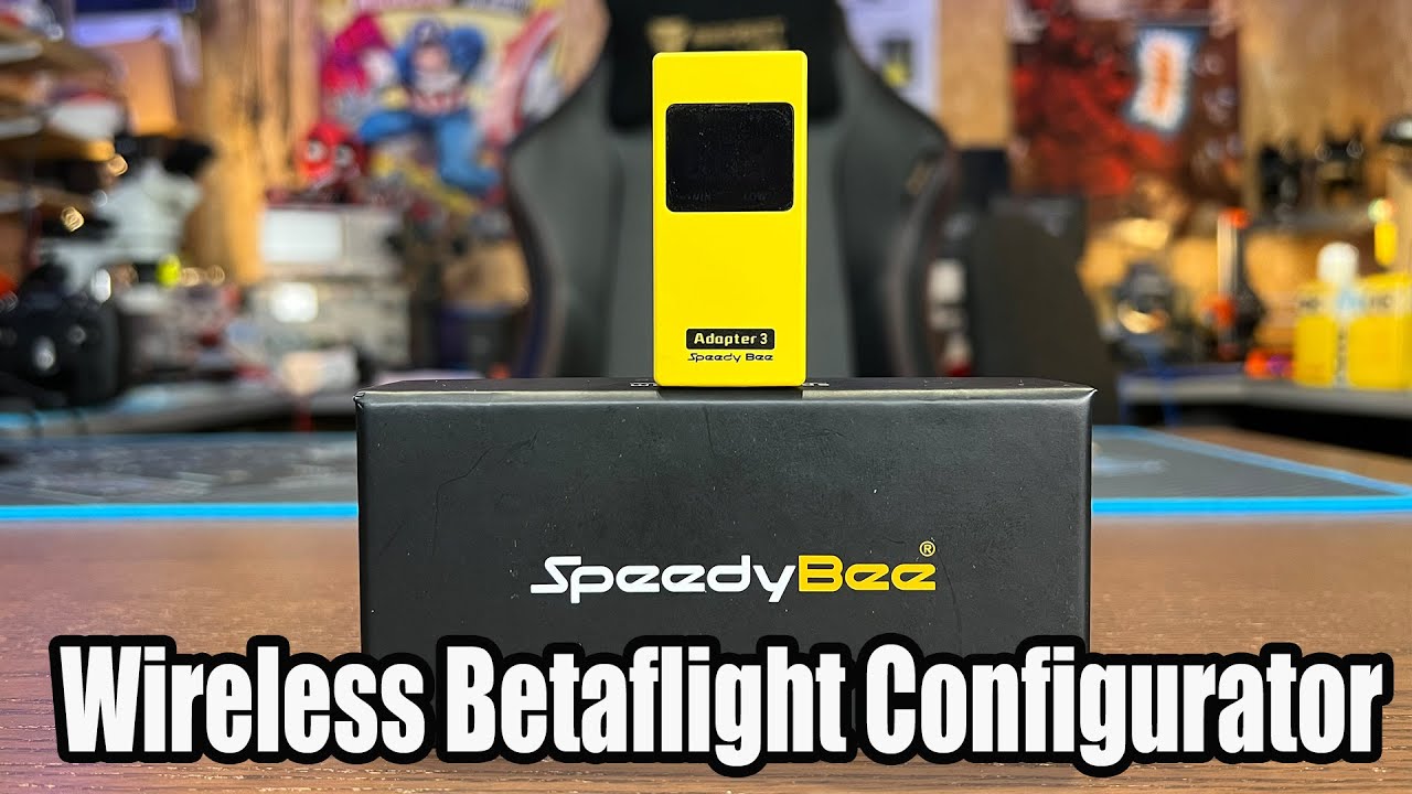 SpeedyBee Adapter 3 - Wireless Betaflight Config & Black Box Adapter