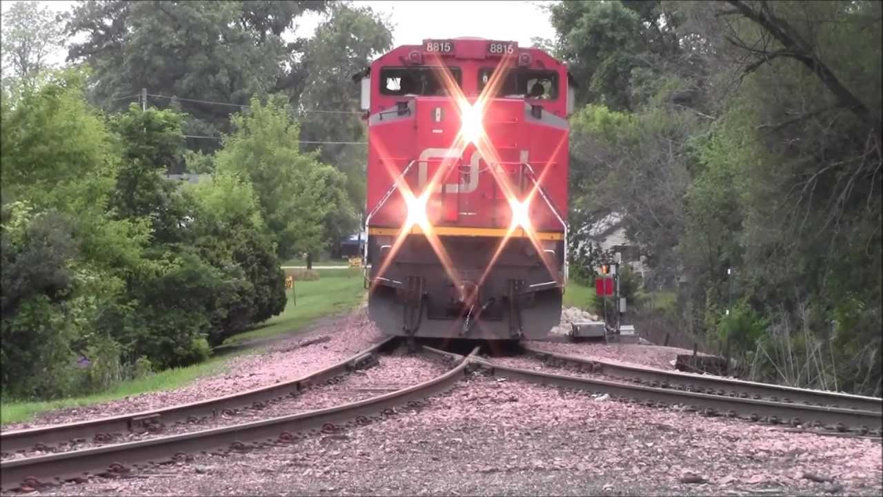 CN from Cedar Rapids to Winthrop,IA