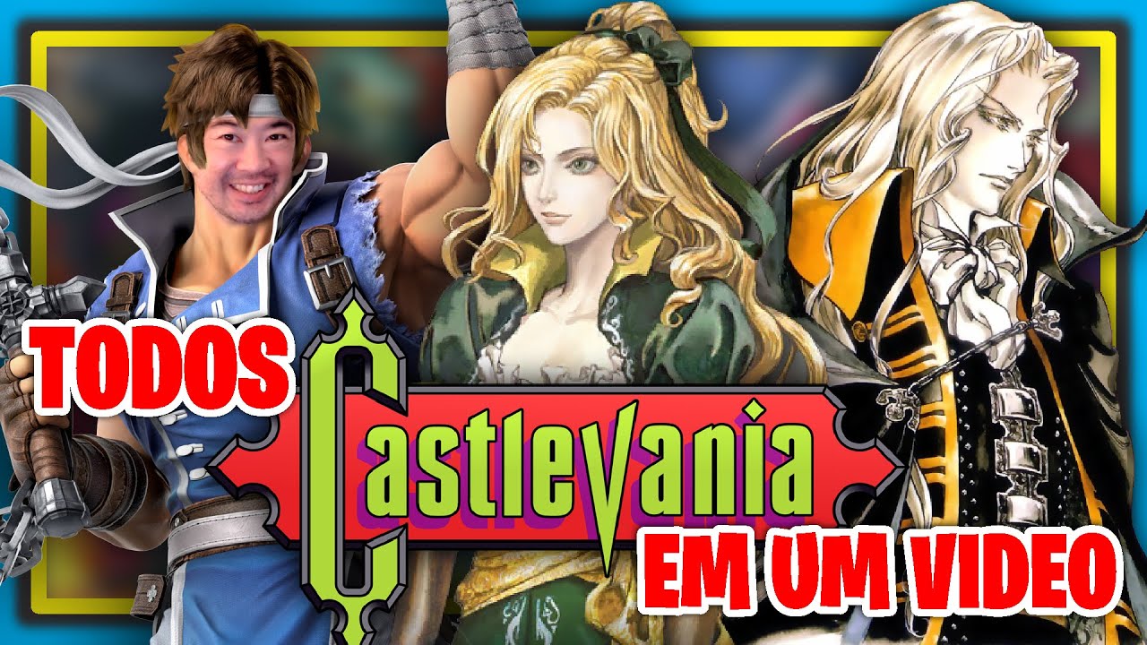Como Foram Feitos TODOS os Jogos da Série CASTLEVANIA, e toda sua História.