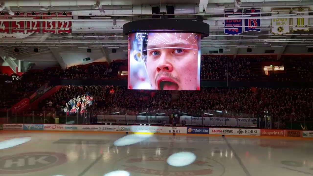 Ennen peliä Ässät - Lukko 25.10.2025.