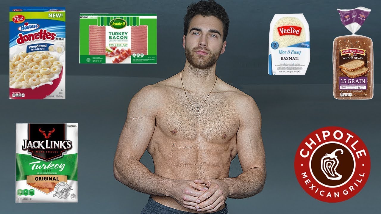 A Full Day of Eating while Traveling | 3,600 Calorie Bulking Diet