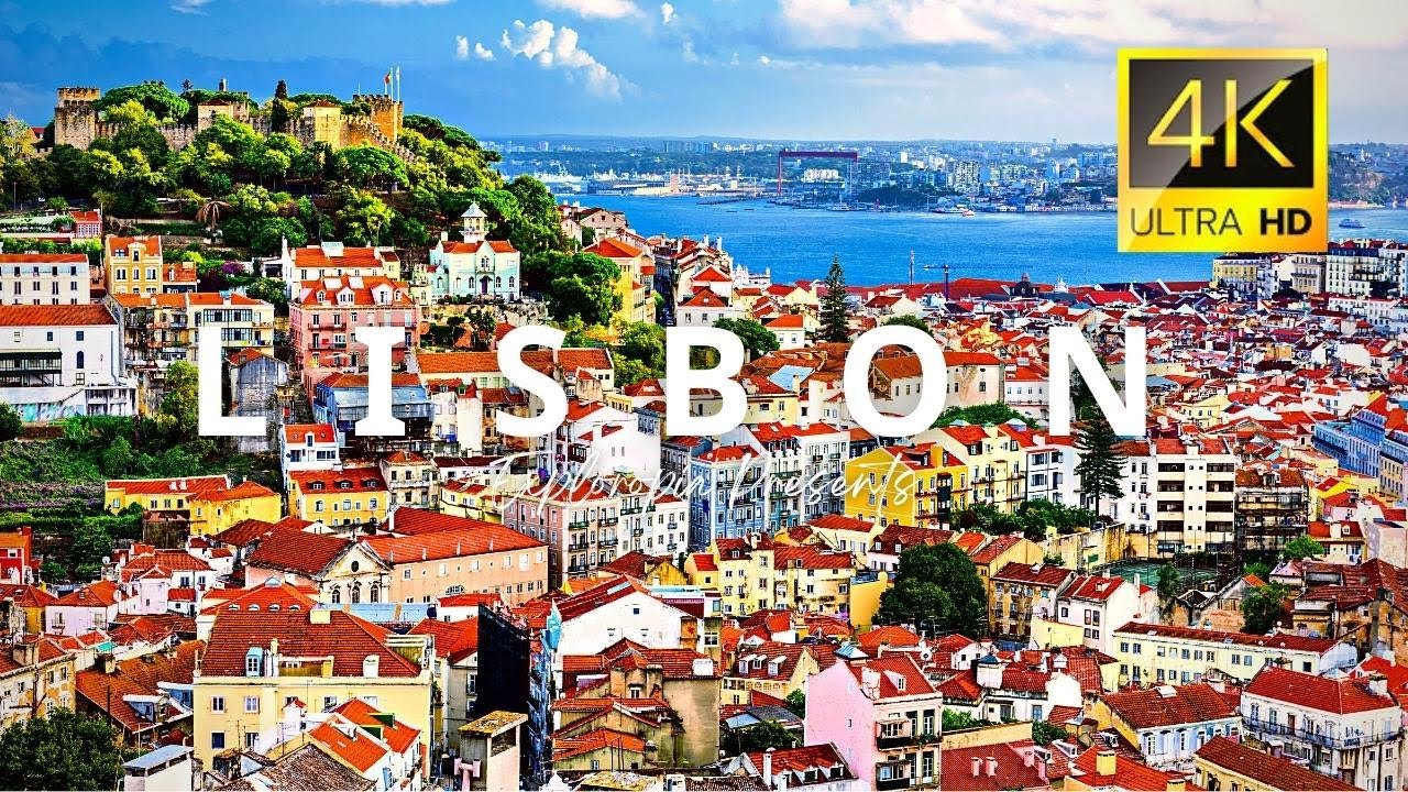 Lisbon, Portugal 🇵🇹 in 4K ULTRA HD 60FPS by Drone