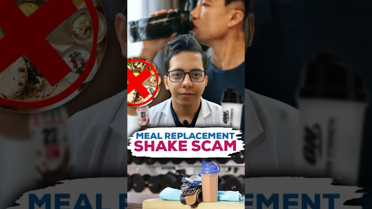 Meal Replacement Shake for Weight Loss | Biggest Scam | Dt.Bhawesh | #diettubeindia #protein #shorts