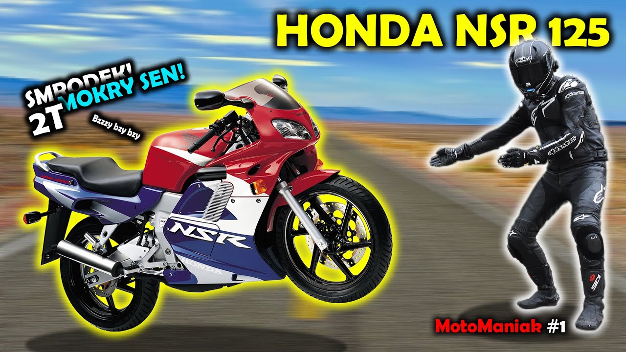 GULF w motocyklowym wydaniu! HONDA NSR 125 | Moto-Maniak #1