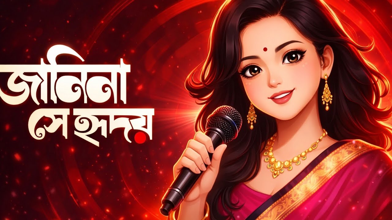 Janina se hrdaye। জানিনা সে হৃদয়ে। New Bangla Song। Sujay Music Ai All 