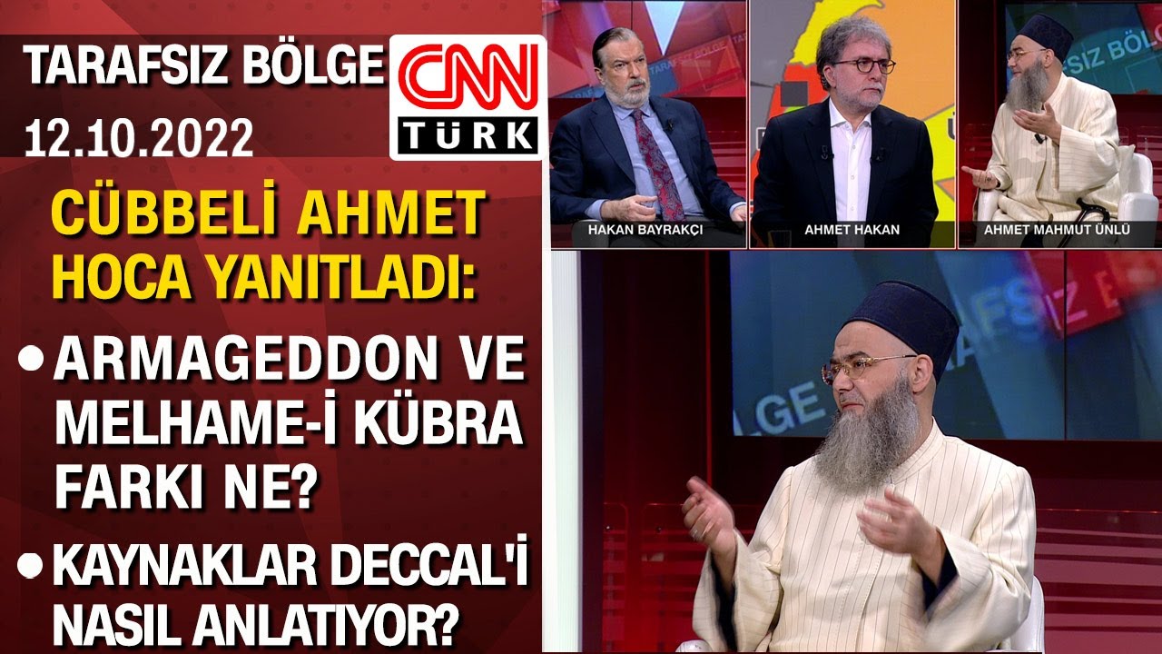 Armageddon ve Melhame-i Kübra farkı ne? Cübbeli Ahmet Hoca yanıtladı - Tarafsız Bölge 12.10.2022