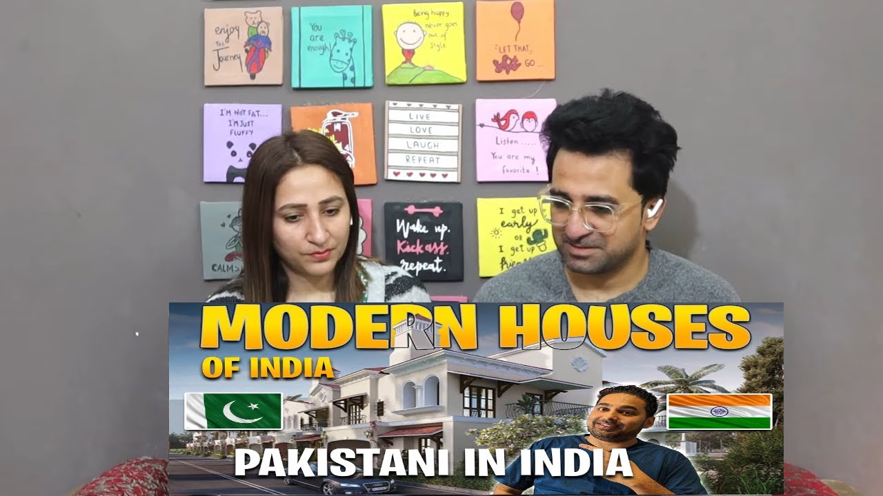 Pakistani Reacts to MODERN HOUSES in India | Pakistani in india | Moshi Bhai