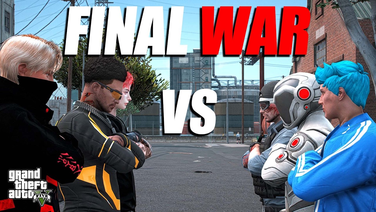 ROBOT DIMUSNAHKAN! MARKAS BESAR MUSUH DITEMUKAN!!! -GTA V ROLEPLAY