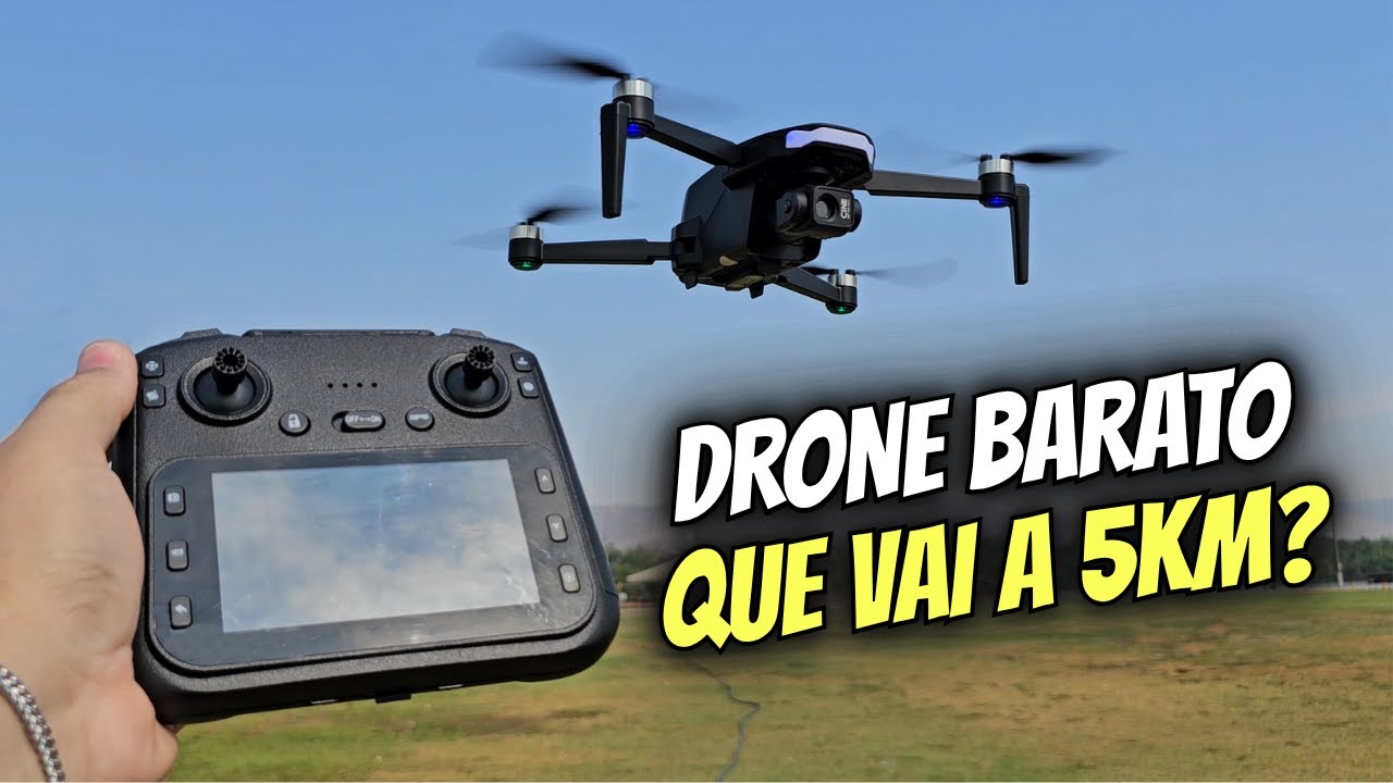 O MELHOR DRONE BARATO? Drone S-X1 vai a 5000m?