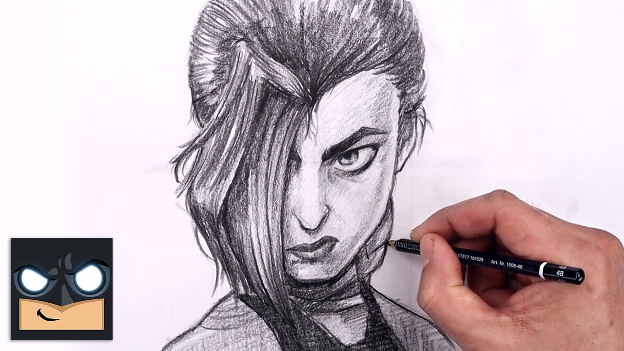 How To Draw Jinx | Arcane Legends Sketch Tutorial