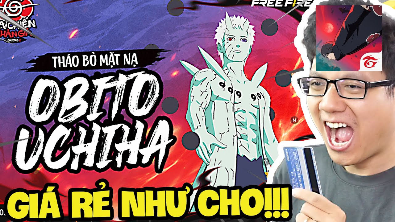 Giá Rẻ KHÔNG TƯỞNG của Skin Uchiha Obito Free Fire Naruto