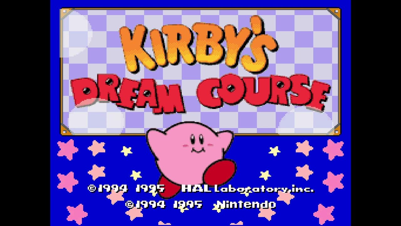 Retro Sunday - Kirby's Dream Course, SNES, Course 3