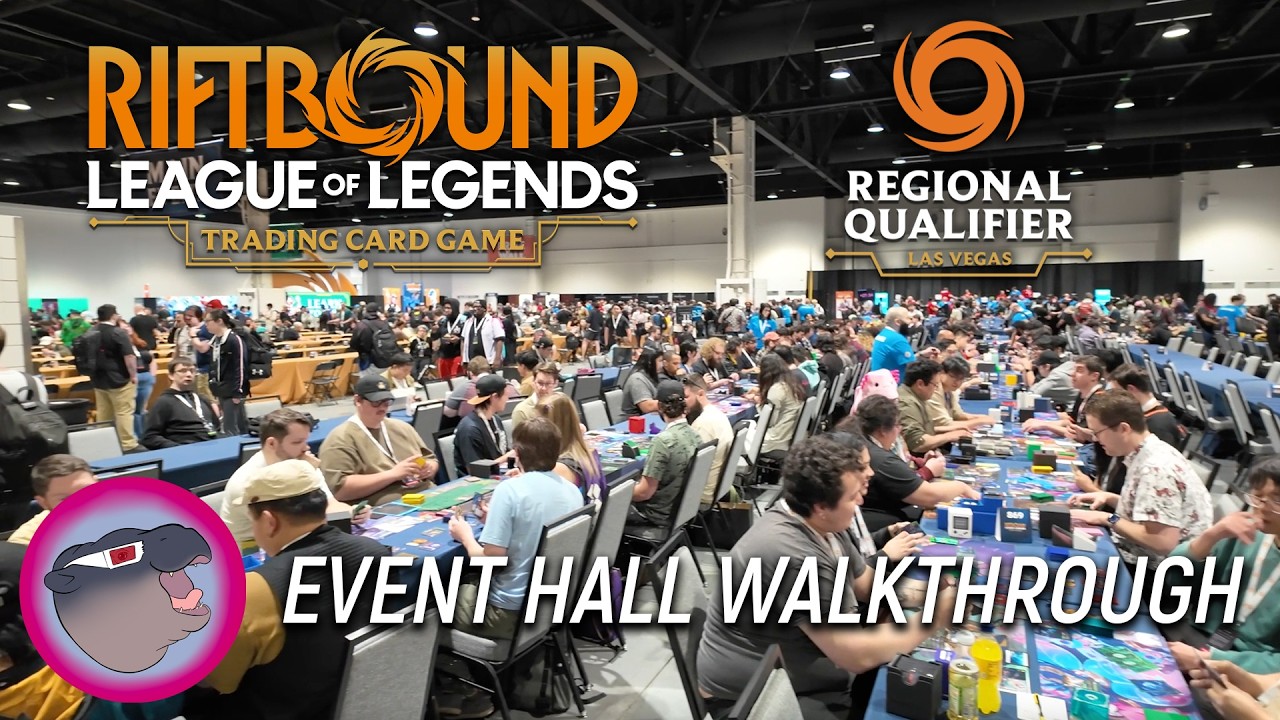 Riftbound Las Vegas Regional Qualifier event hall walkthrough!