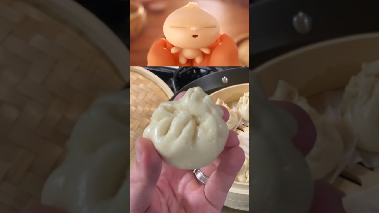 Making The Bao from Pixar&rsquo;s Bao! #bao #pixar #anyonecancook