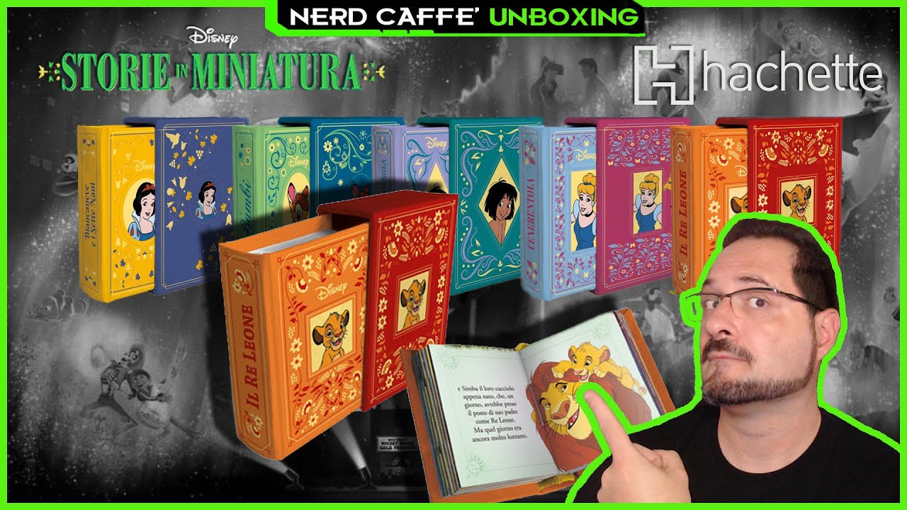 Disney Storie in miniatura 01 -  Il Re Leone - Hachette  - Nerd Caffè Unboxing