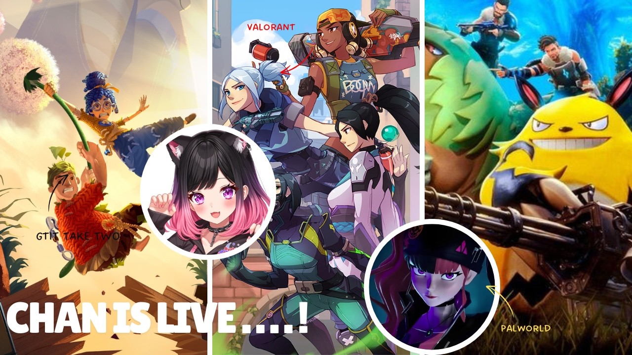 Chan is Live valorant || #valorant  #roleplay #palworld #ranchsimulator