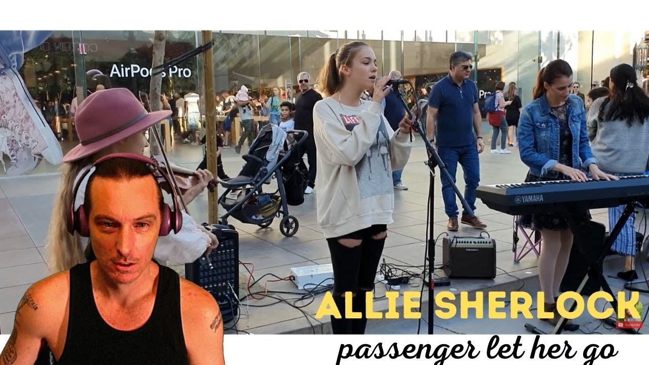 ALLIE SHERLOCK | PASSENGER LET HER GO {REACTION} KAROLINA PROTSENKO VIOLIN COVER