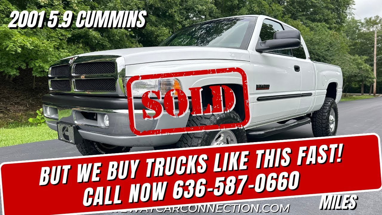 5.9 Cummins: 2001 Dodge Ram 2500 SLT 5.9 Cummins with 102k Miles