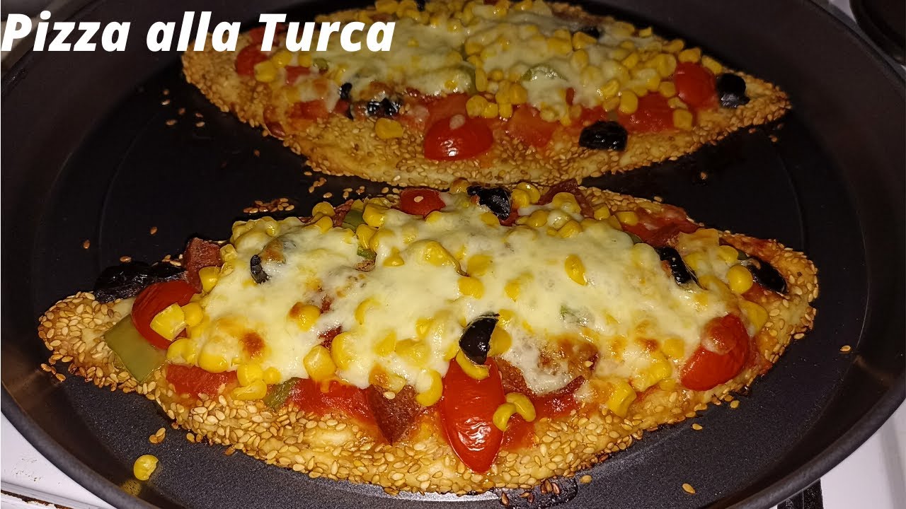 Турецкая пицца | Простой, вкусный и вкусный рецепт