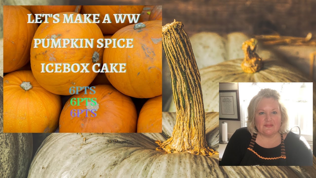 Weight Watchers Pumpkin Spice Icebox Cake
