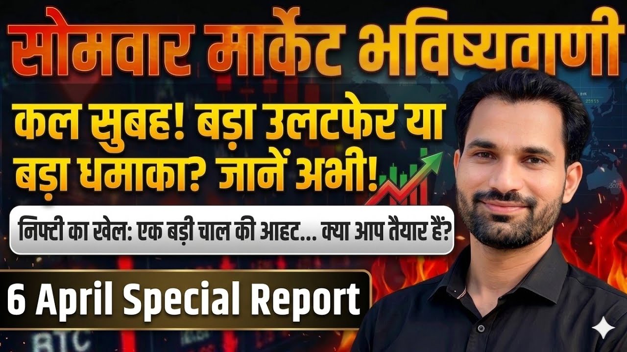 एक बड़ी चाल की आहट ? Nifty Prediction For Monday | Monday Market | Banknifty Tomorrow | Sensex