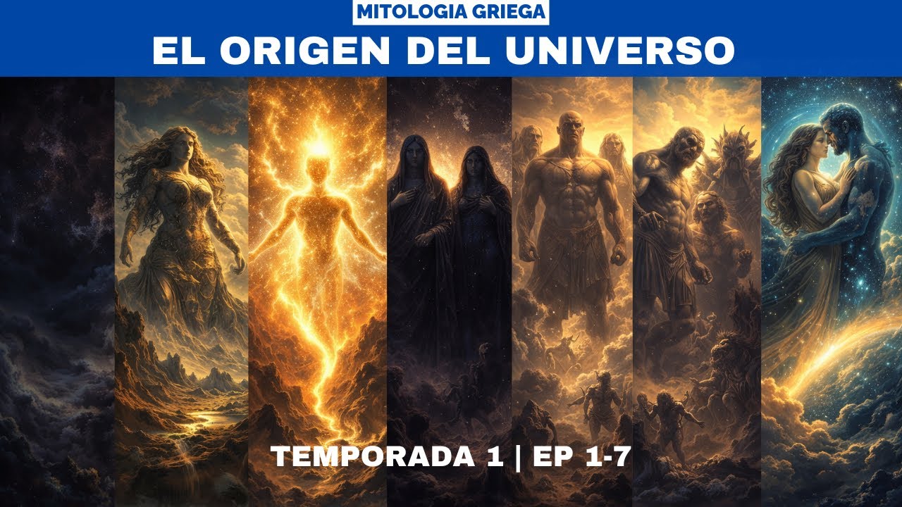 El origen del universo, Mitología Griega EP 1-7 Temporada 1 Completa