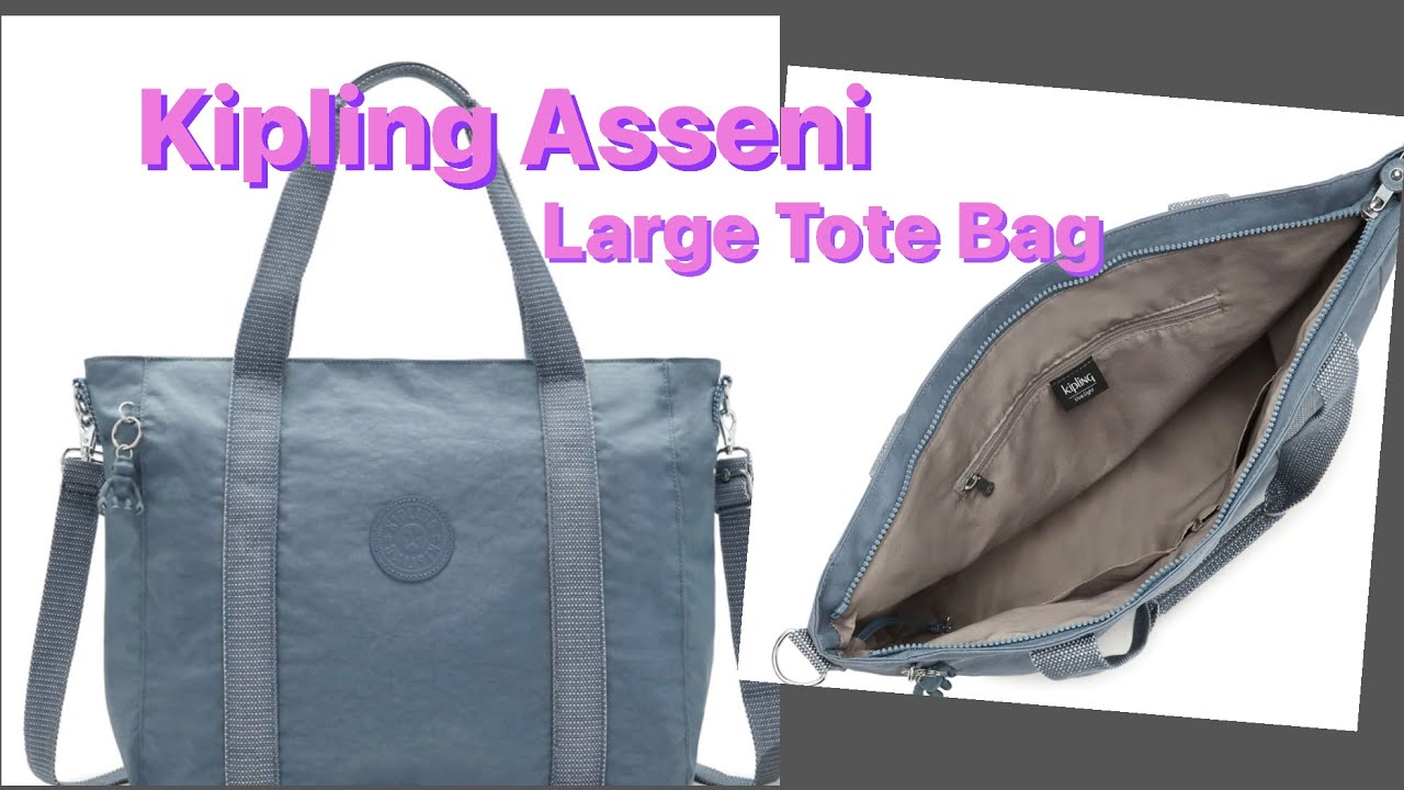 Kipling Asseni- Large Tote Bag| Honest review| Life of Faye