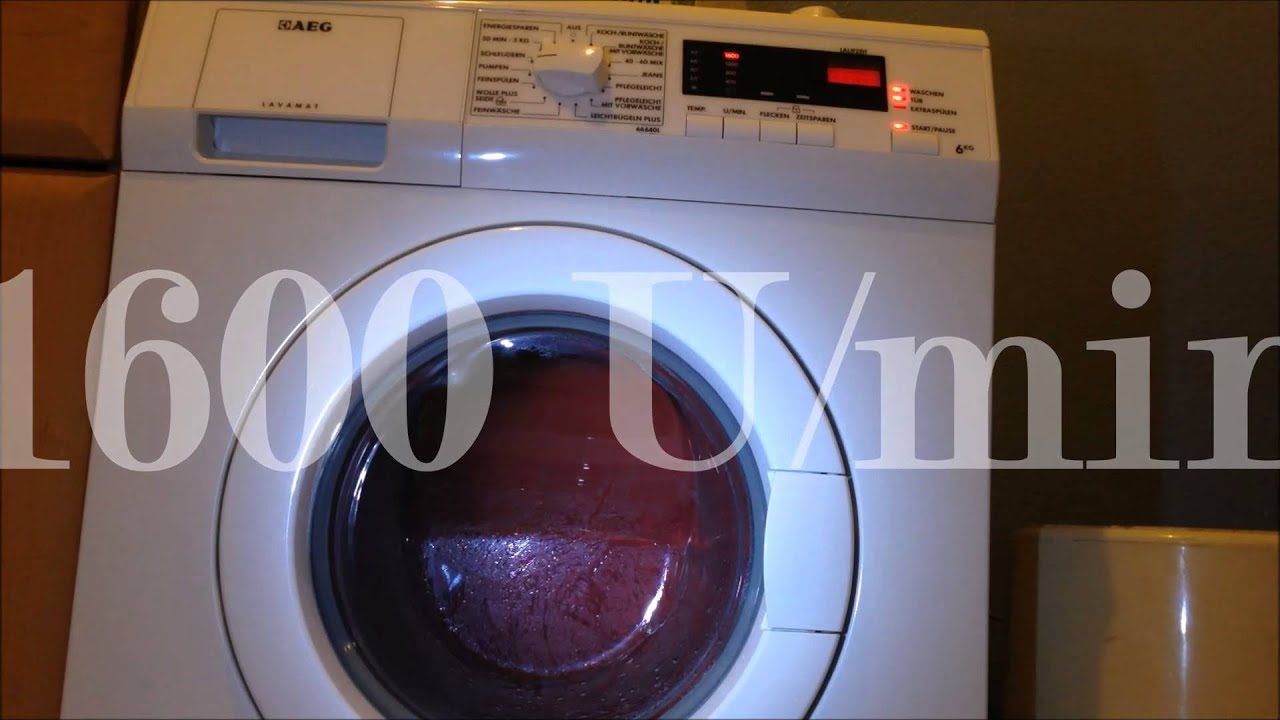 AEG Lavamat   1600 U/min