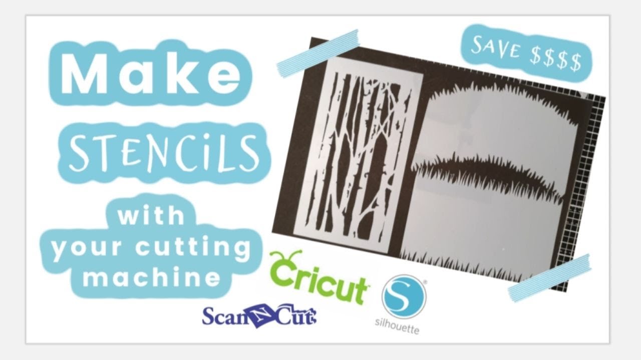 SAVE $$$ on making your own reusable stencils! ScanNcut SDX2200D
