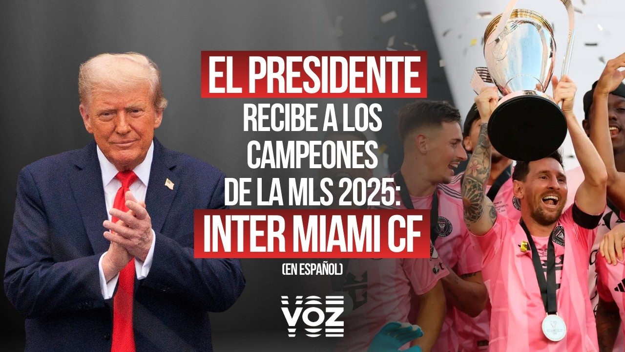 EN VIVO: El Presidente recibe a los Campeones de la MLS 2025: Inter Miami CF (En Español)