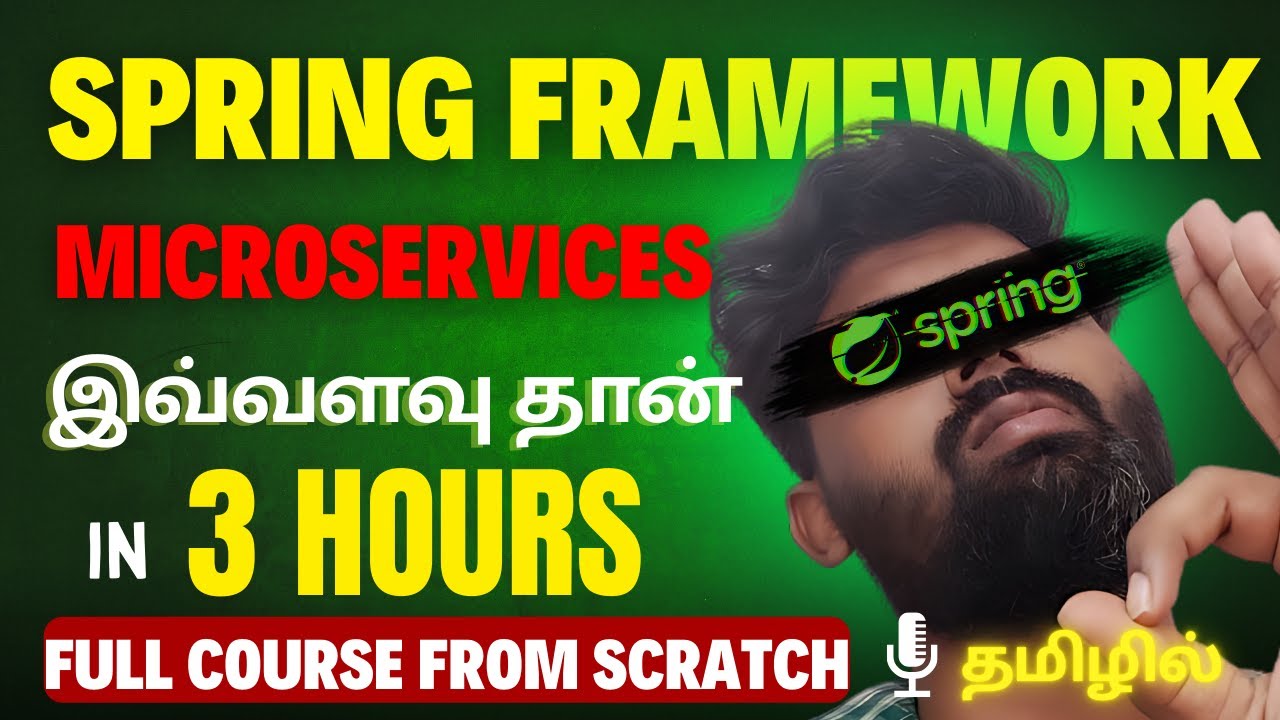 Spring Boot Microservices Tutorial in Tamil🔥| Step-by-Step from Scratch (2025)