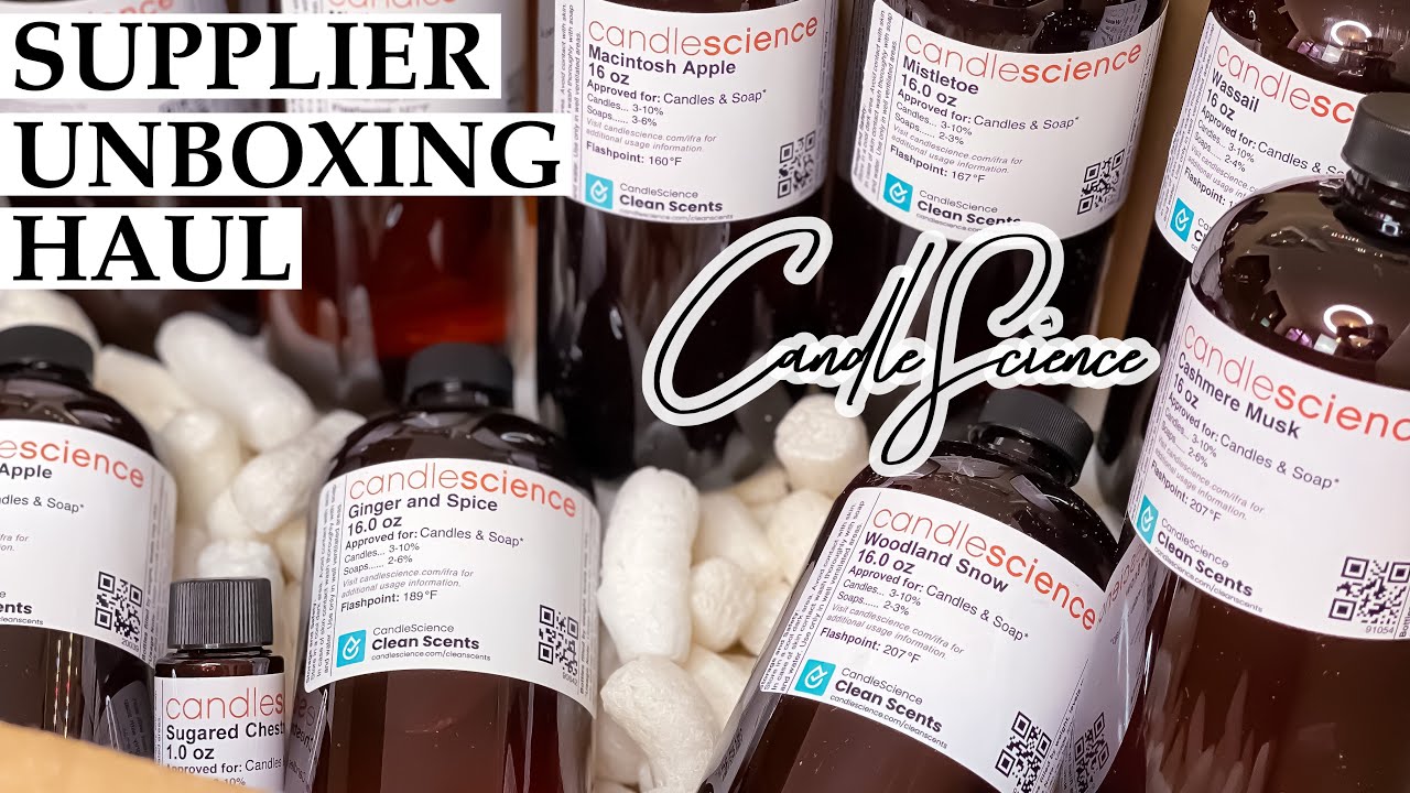 Supplier Haul | Candlescience