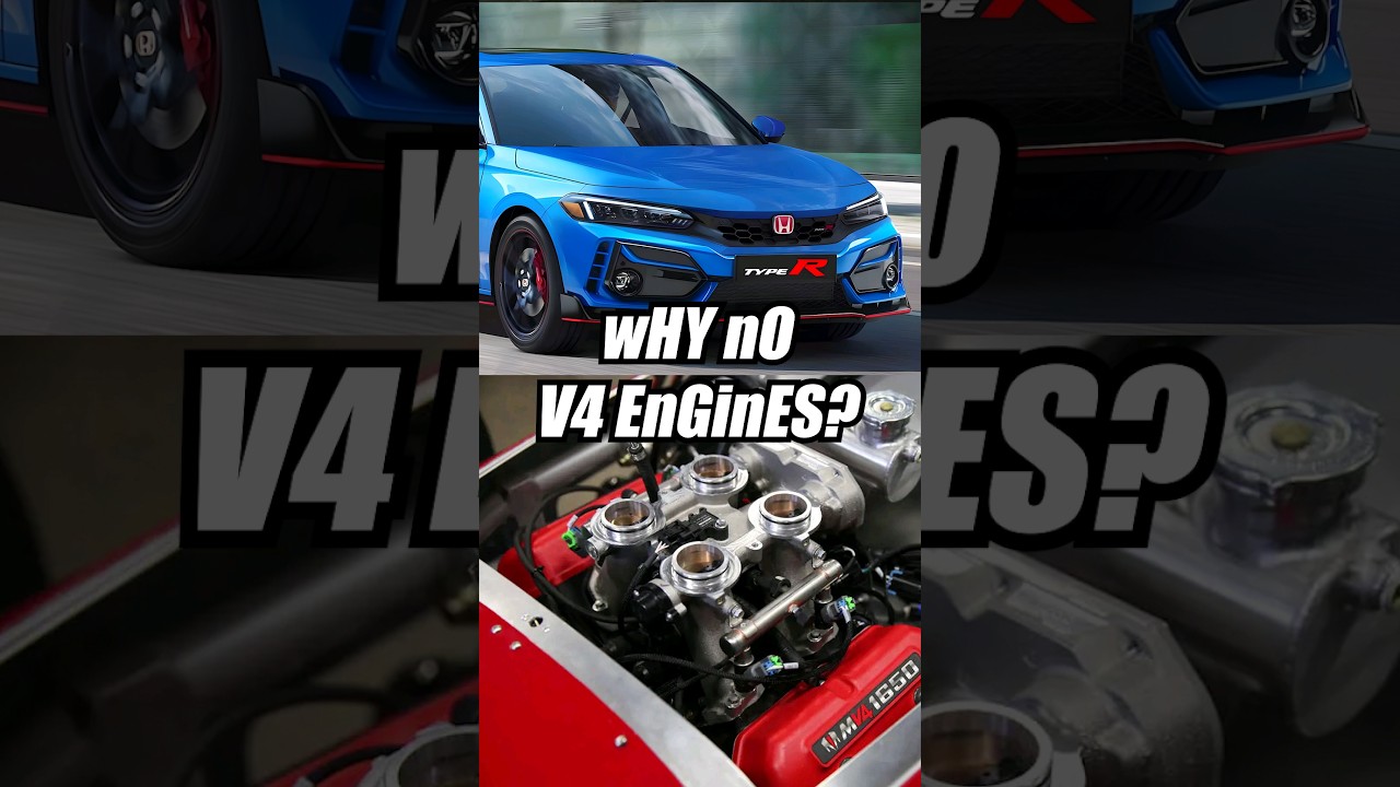wHy DoN'T CaRS uSE V4 ENGiNEs?
