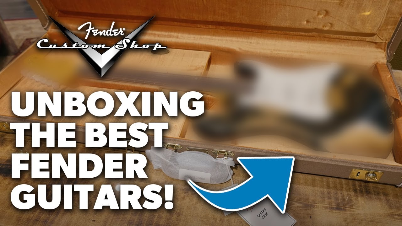 Unboxing Some of Fender's Finest Custom Shop Guitars!