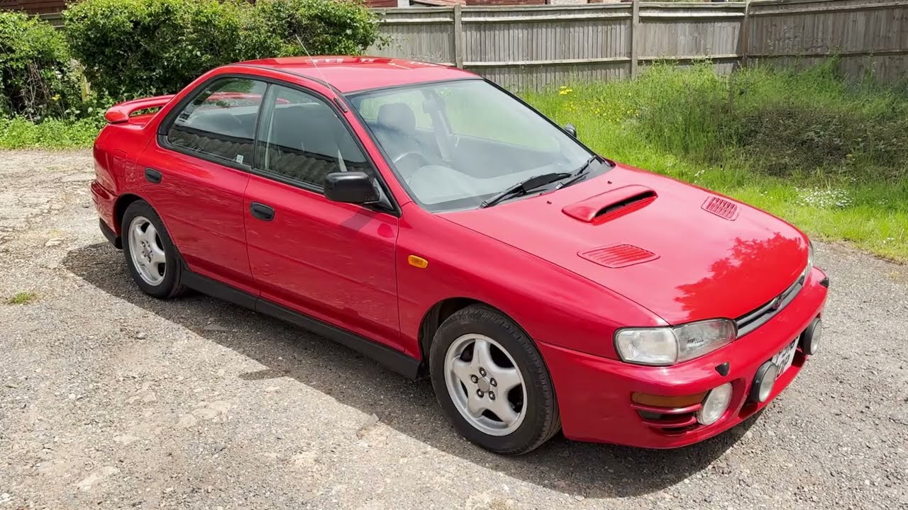 1996 Subaru Impreza Turbo GC8 saloon for sale walkaround