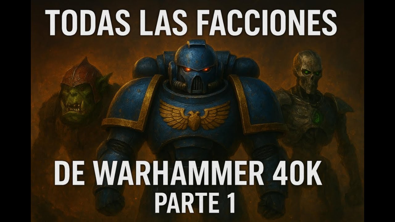 Todas las facciones de warhammer 40k parte 1
