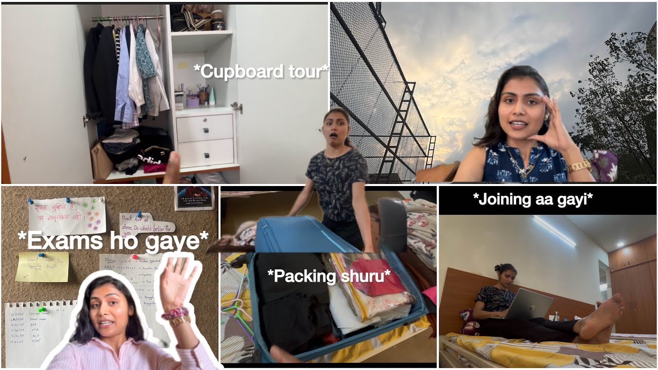 *Joining aa gaye*🥳 packing shuru kar di | Aishwarya Sawant vlog | #collegelife 