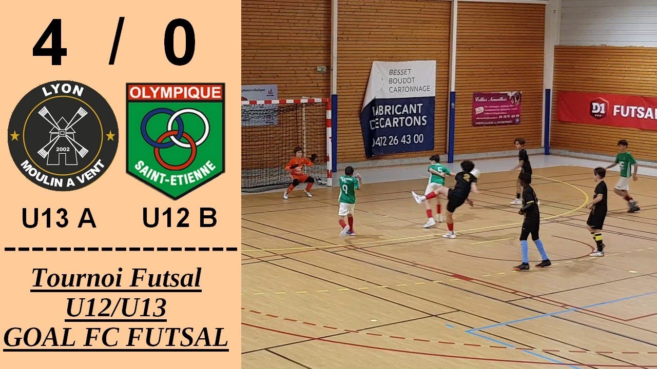 2024-12-22 // Lyon MAV Futsal U13 A - OSE U12 B (Tournoi Futsal U12-U13 GOAL FC - Match 1)