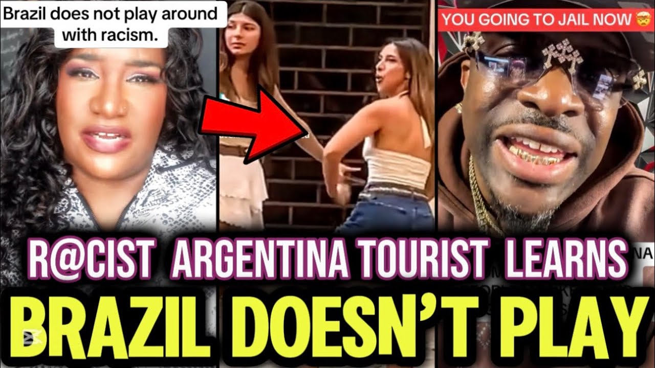 Argentina Tourist FINDS OUT Brazil Don’t Play about Reycism on Black People | INSTANT KARMA