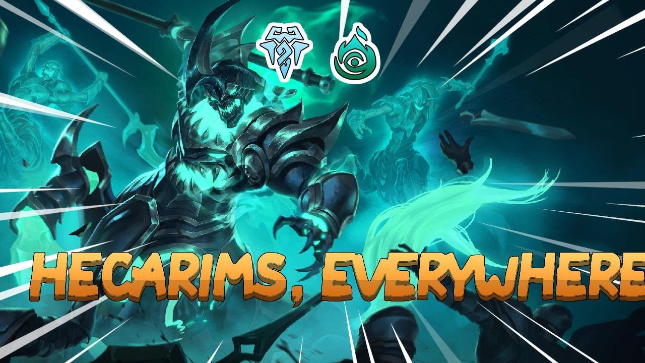 HECARIMS, EVERYWHERE | Legends of Runeterra | Ranked LoR