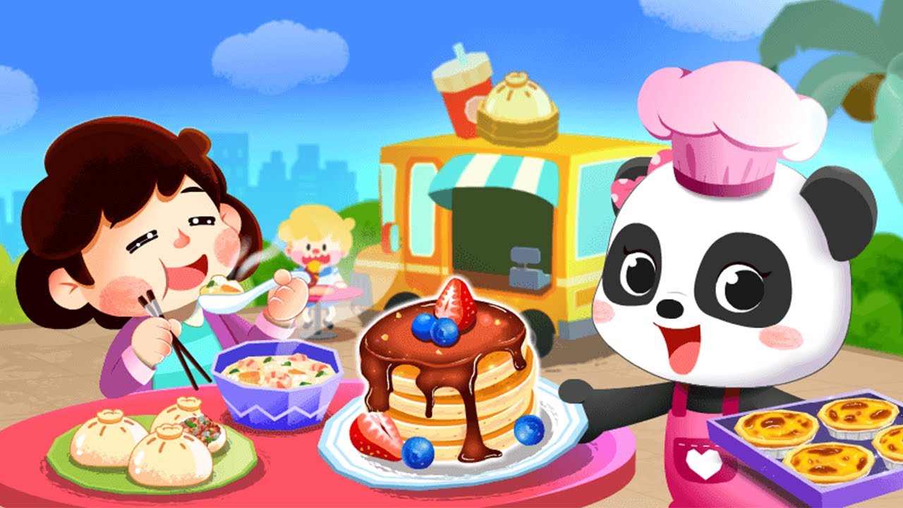 Baby Panda's Breakfast Cooking | Delicious Food! | Gameplay Video | BabyBus Games