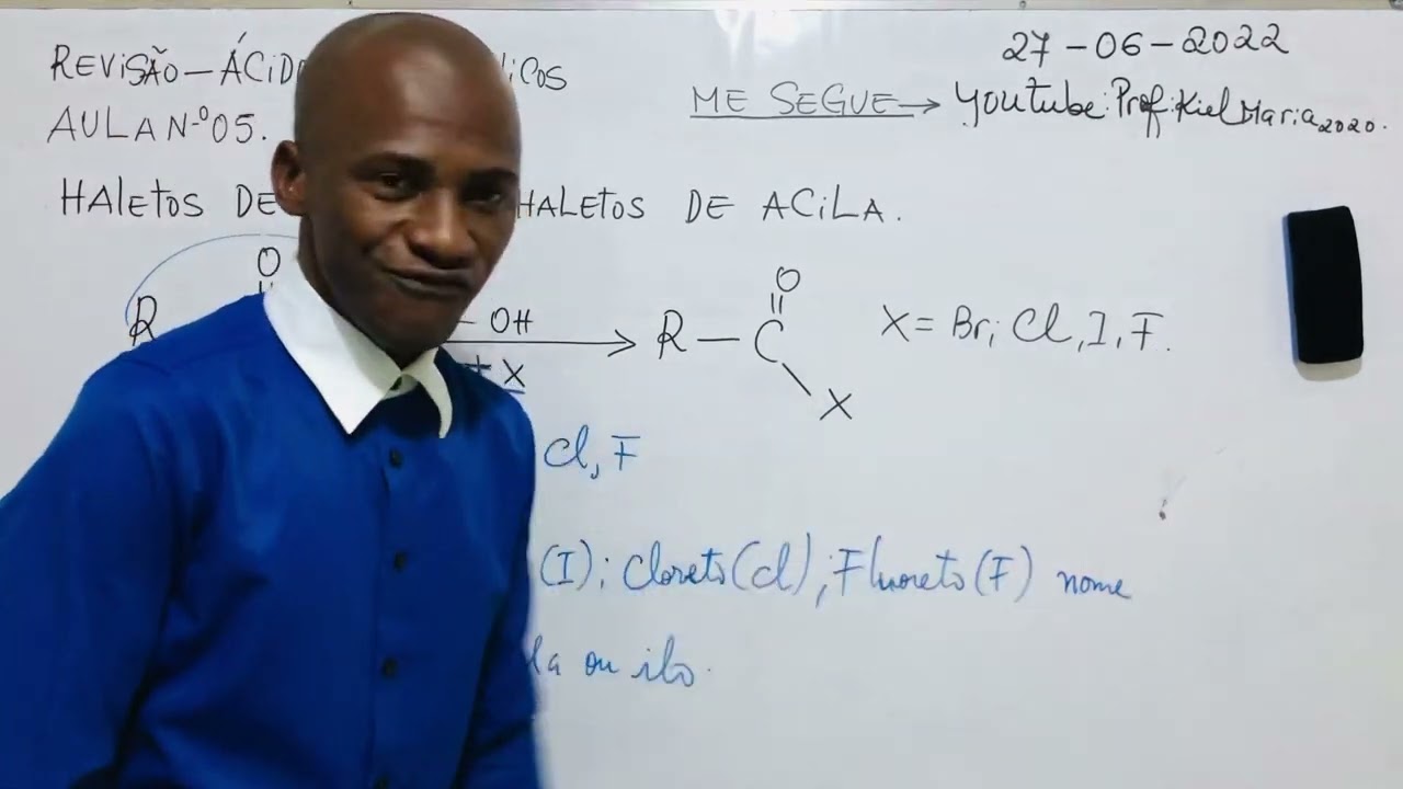 AULA Nº05.HALETO DE ÁCIDO OU HALETO DE ACILA.