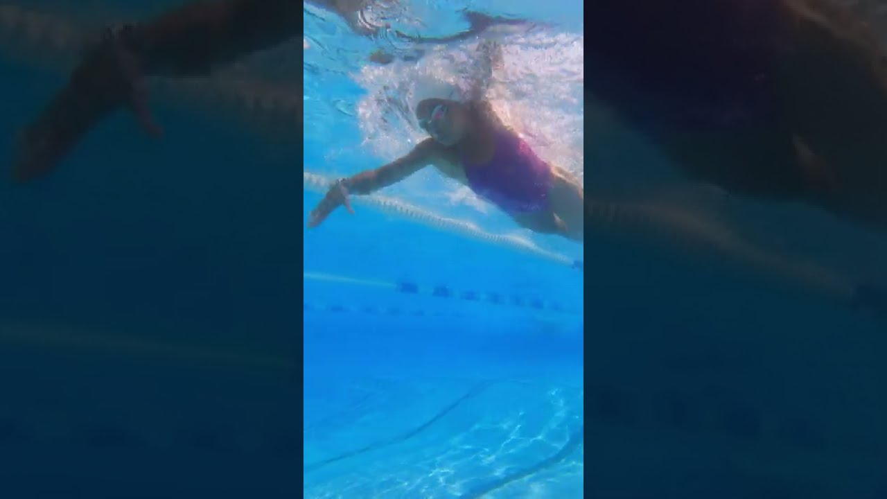 Underwater swim shot - Lexie Kelly - go pro