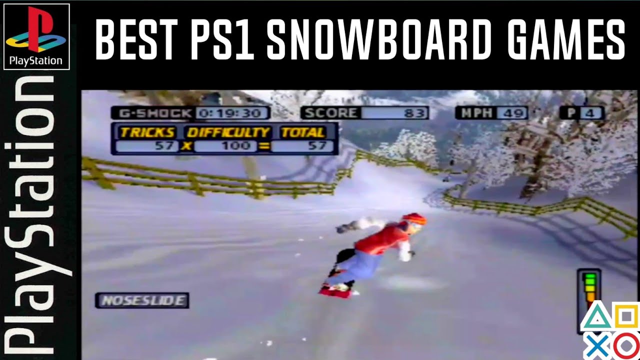 Top 5 Best Snowboarding Games for PS1